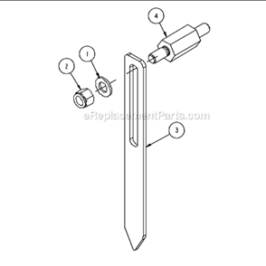 Page U Diagram and Parts List for MK-6020KB  MK Diamond Concrete Saw